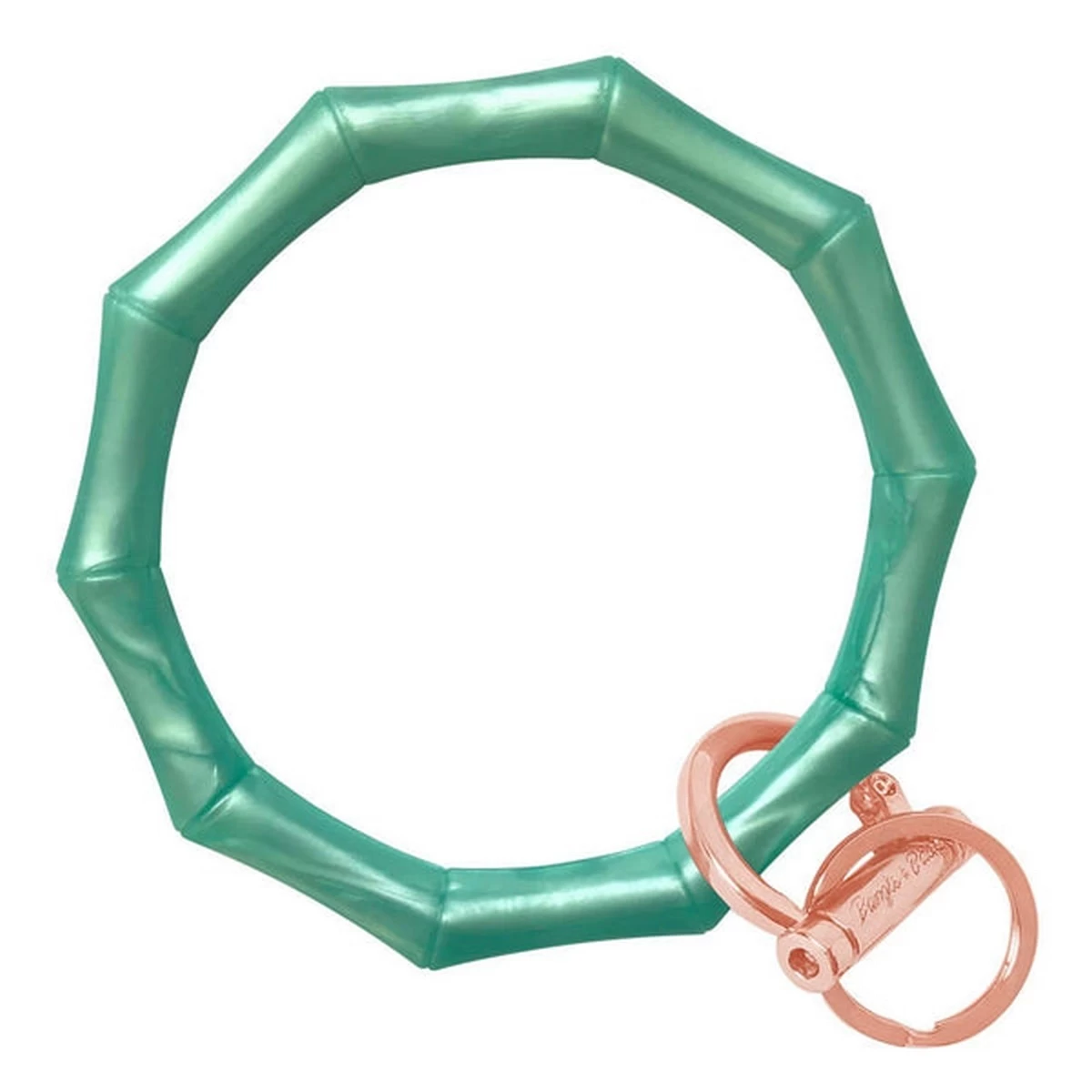 Bangle & Babe Bamboo Bracelet Key Ring W/Gold Clasp - Image 5