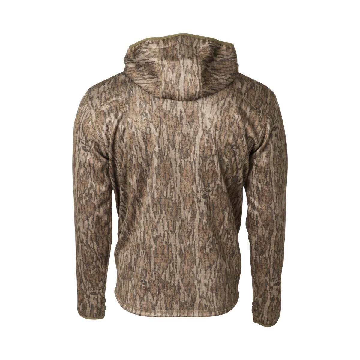 Banded Hooded Mid Layer 1/4 Zip Fleece Pullover - Image 10