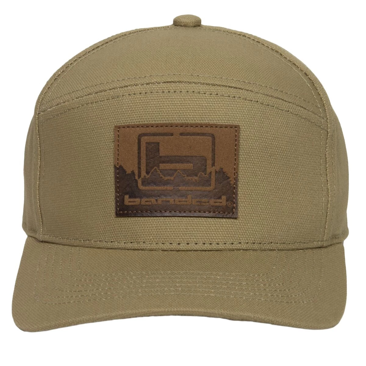 Banded Pioneer Canvas Split Panel Cap