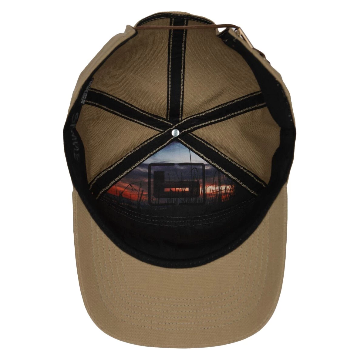 Banded Pioneer Canvas Split Panel Cap - Image 3