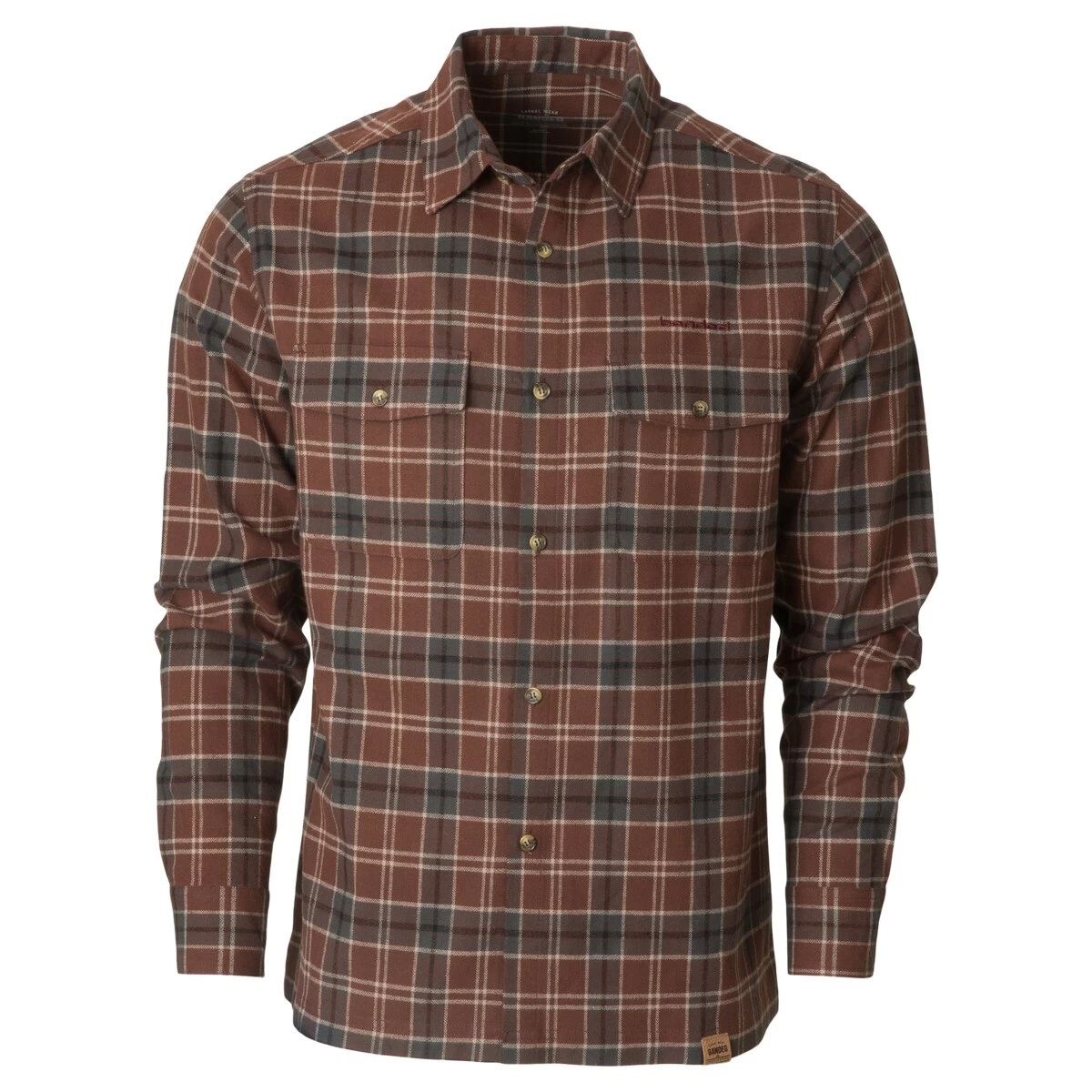 Banded Everglades Flannel Shirt