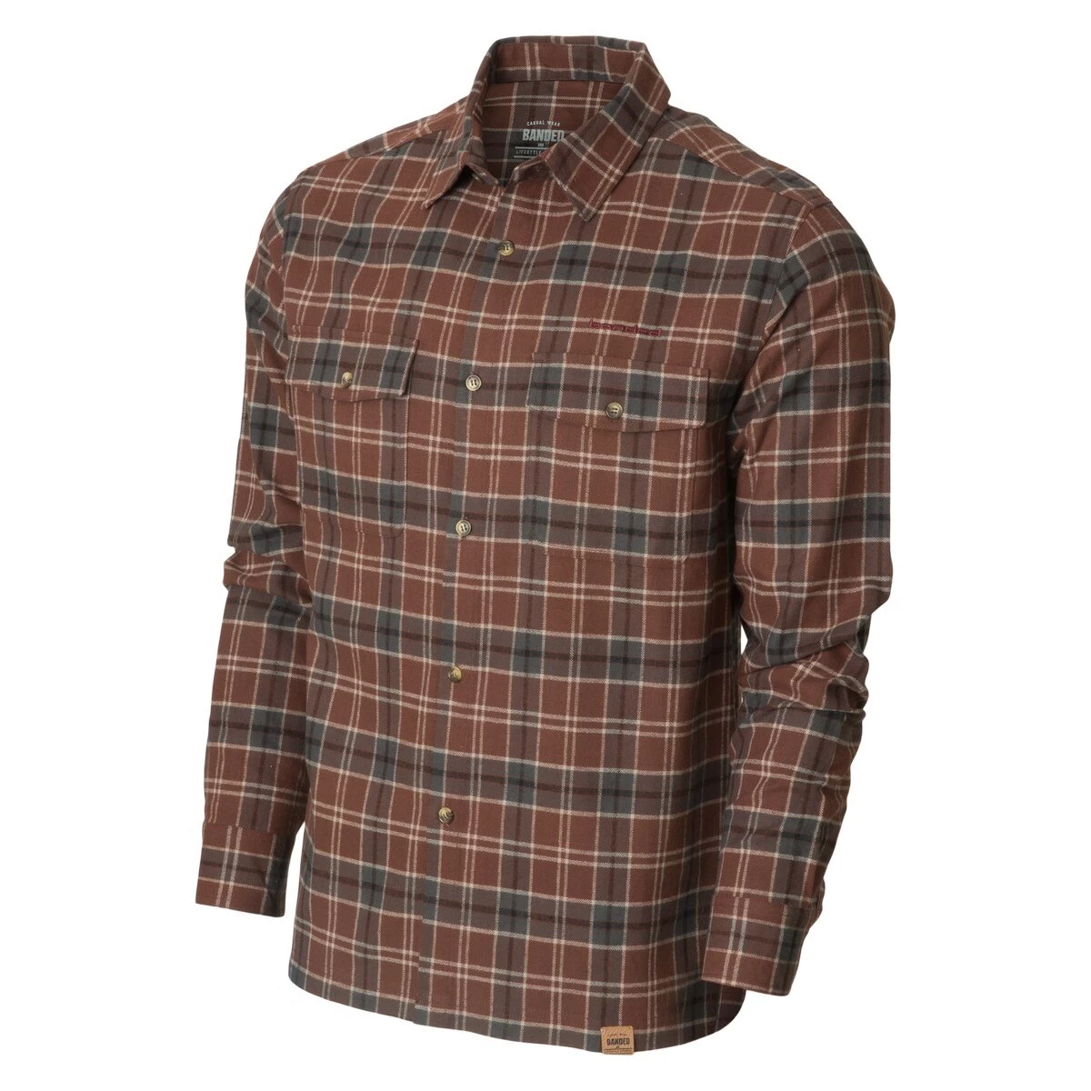 Banded Everglades Flannel Shirt - Image 6
