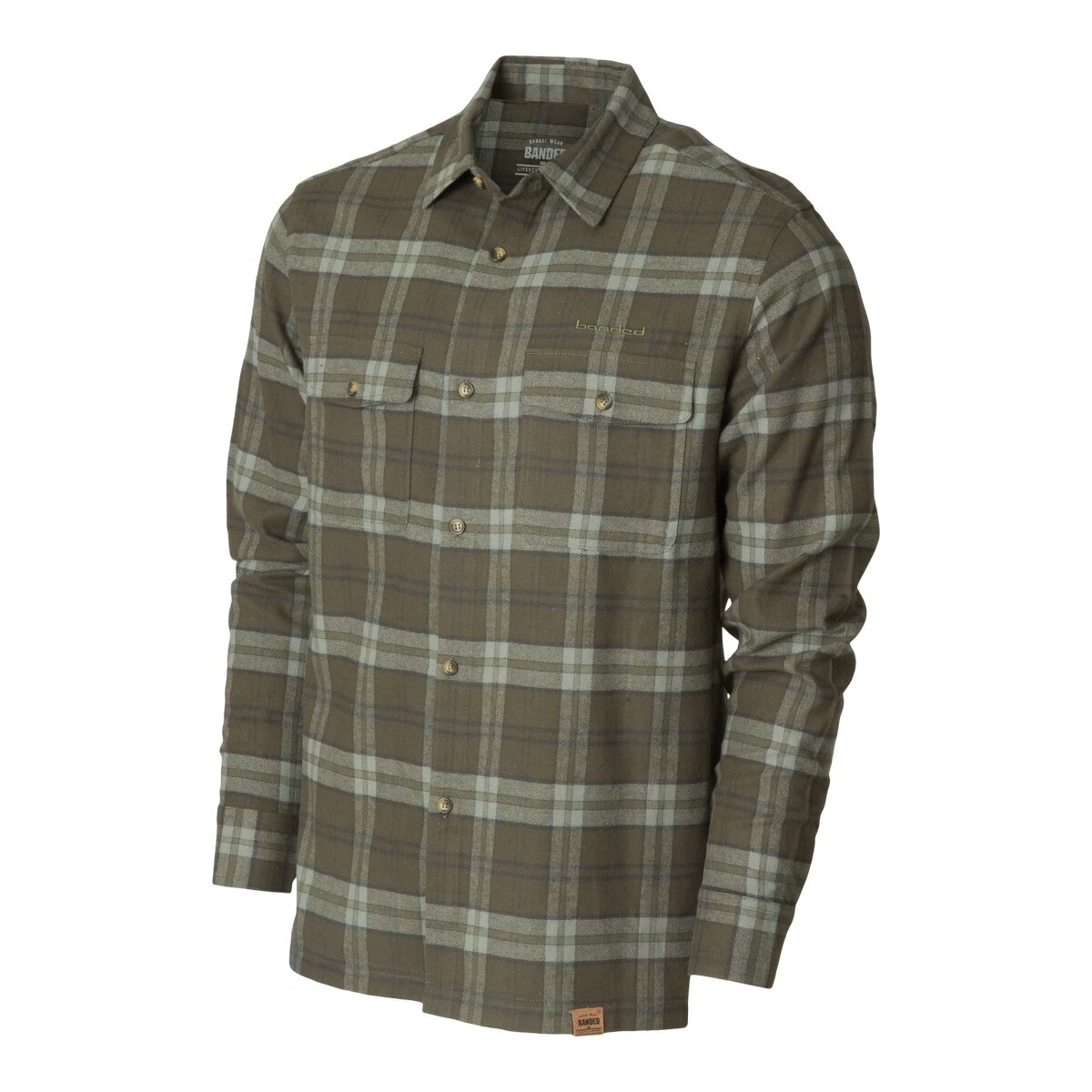 Banded Everglades Flannel Shirt - Image 7