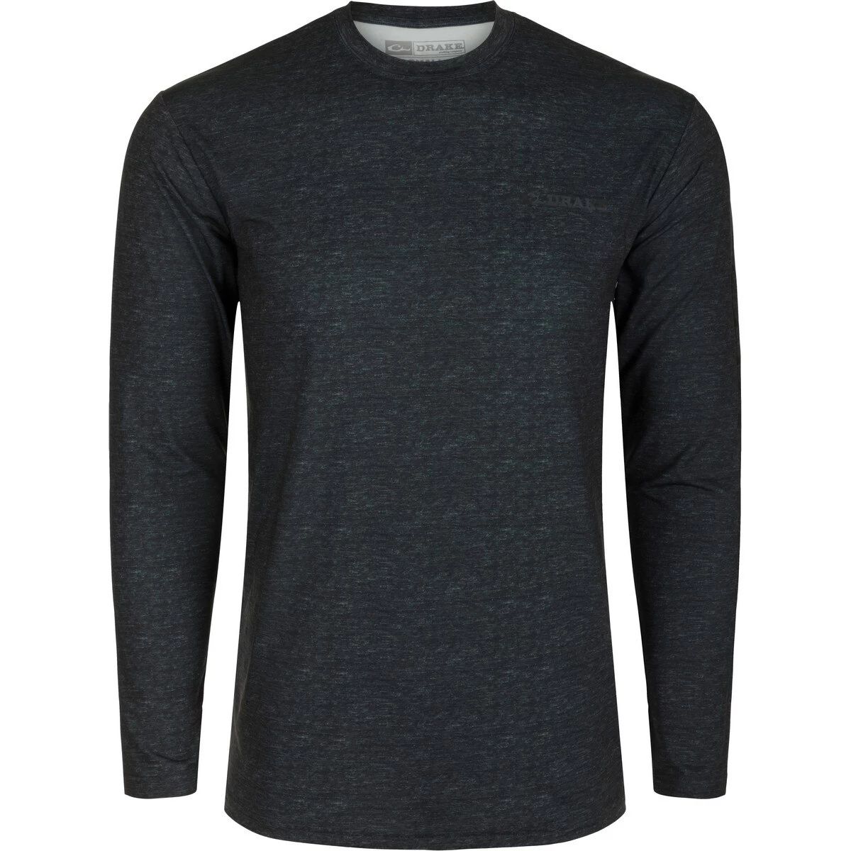 Drake Performance Crew Print Long Sleeve Shirt - Image 2