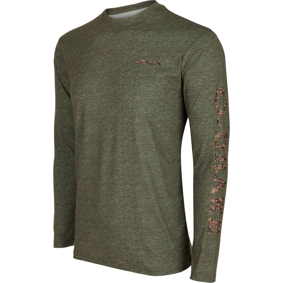 Drake Performance Crew Print Long Sleeve Shirt - Image 5