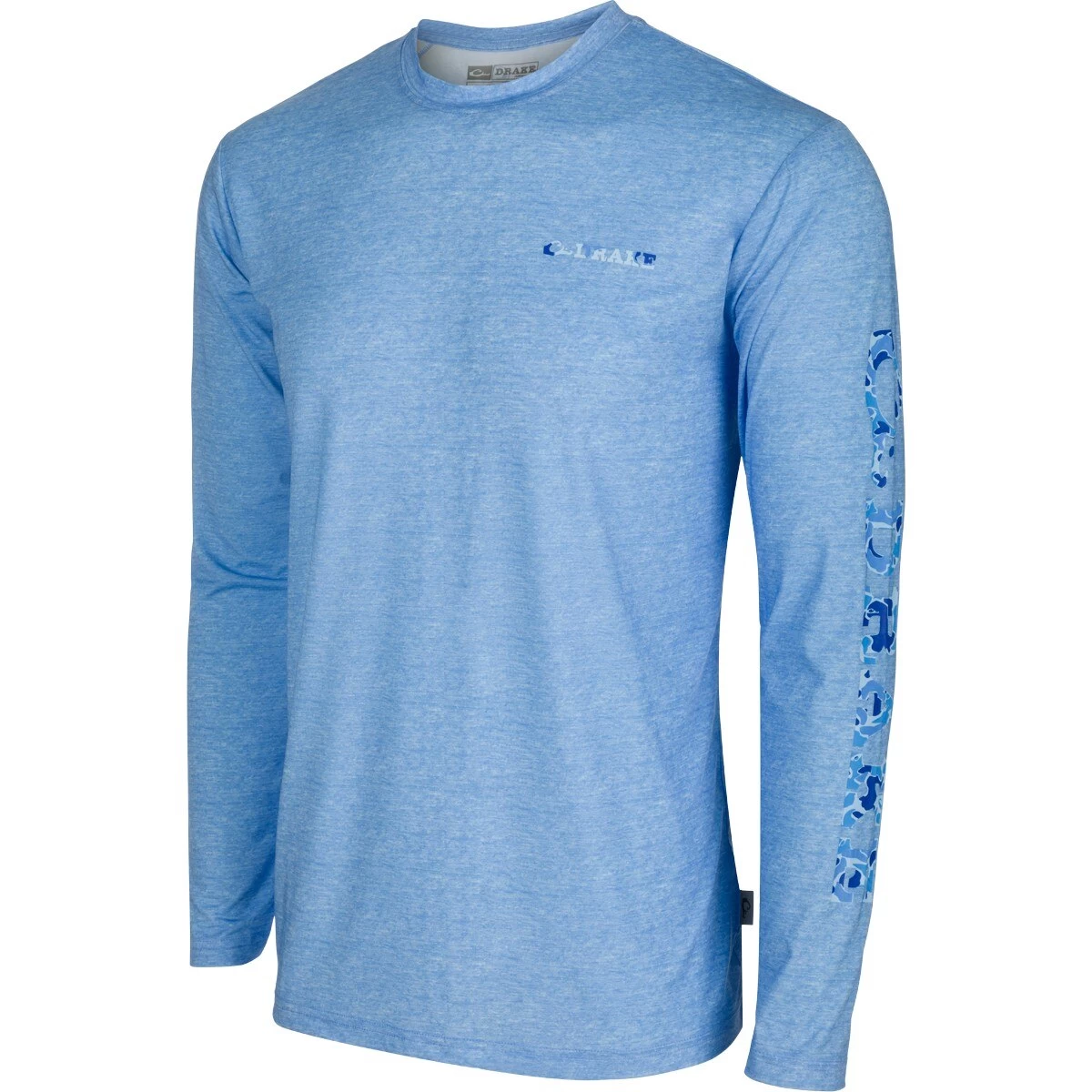 Drake Performance Crew Print Long Sleeve Shirt - Image 7