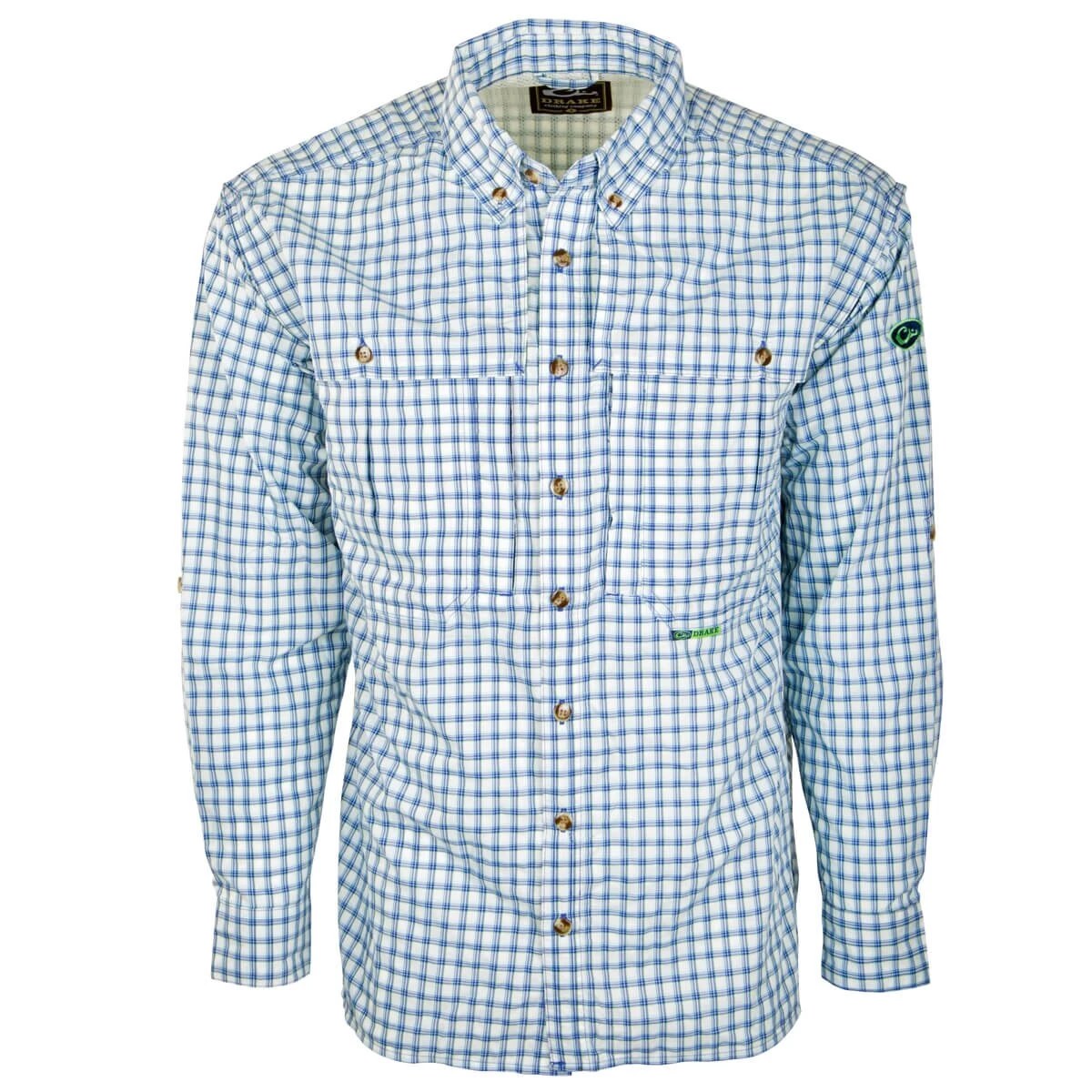 Drake Featherlite Wingshooter Plaid Long Sleeve Shirt - Image 5