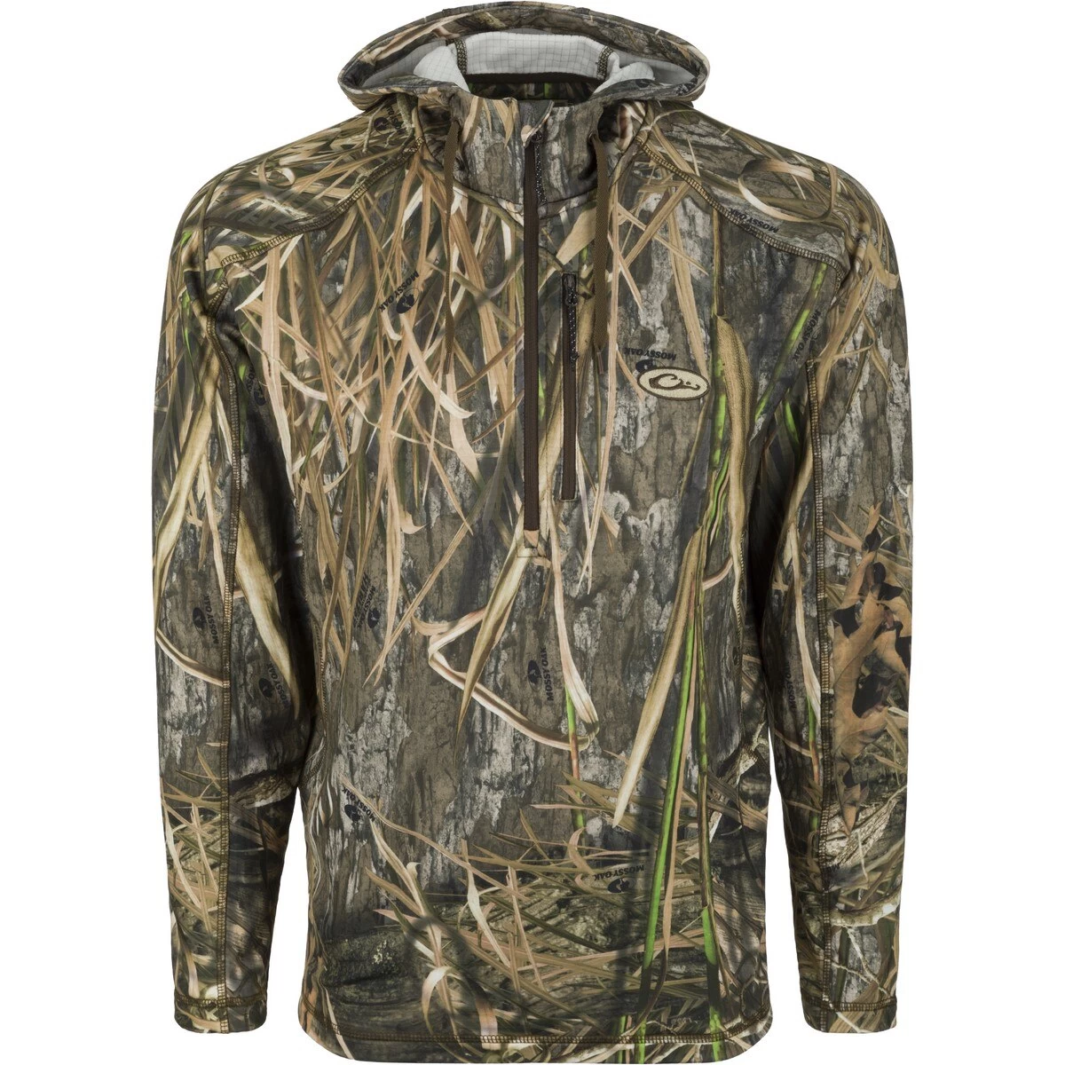 Drake Breathelite Quarter Zip Camo Hoodie - Image 2