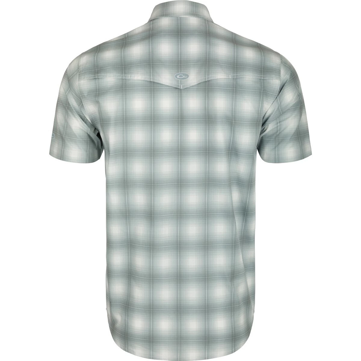 Drake Cinco Ranch Western Plaid Short Sleeve Shirt - Image 5