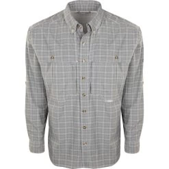 Drake Wingshooter Plaid Sun Shirt - Long Sleeve