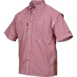 Drake Wingshooter Game Day Plaid Short Sleeve Shirt