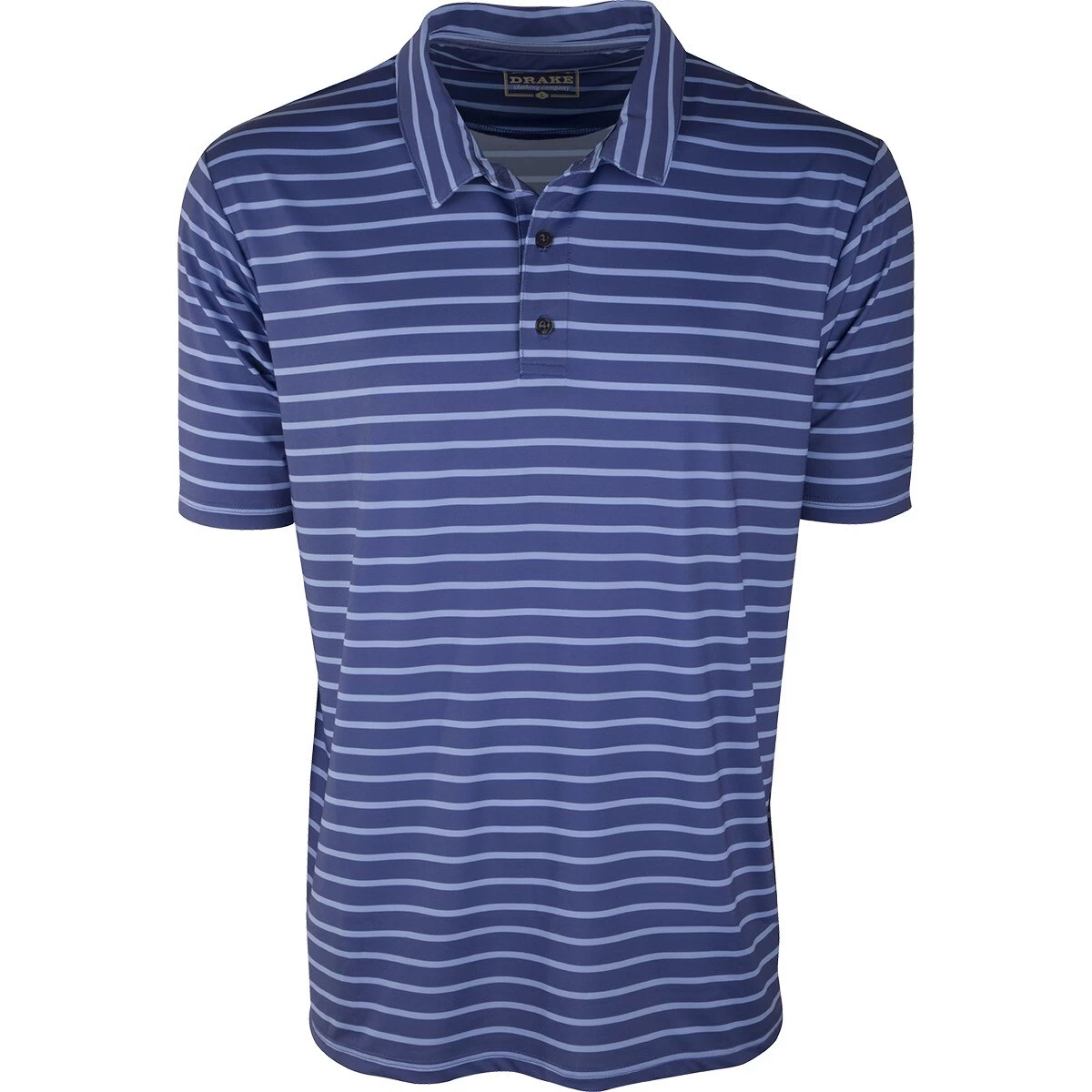 Drake Performance Stretch Striped Polo - Image 3