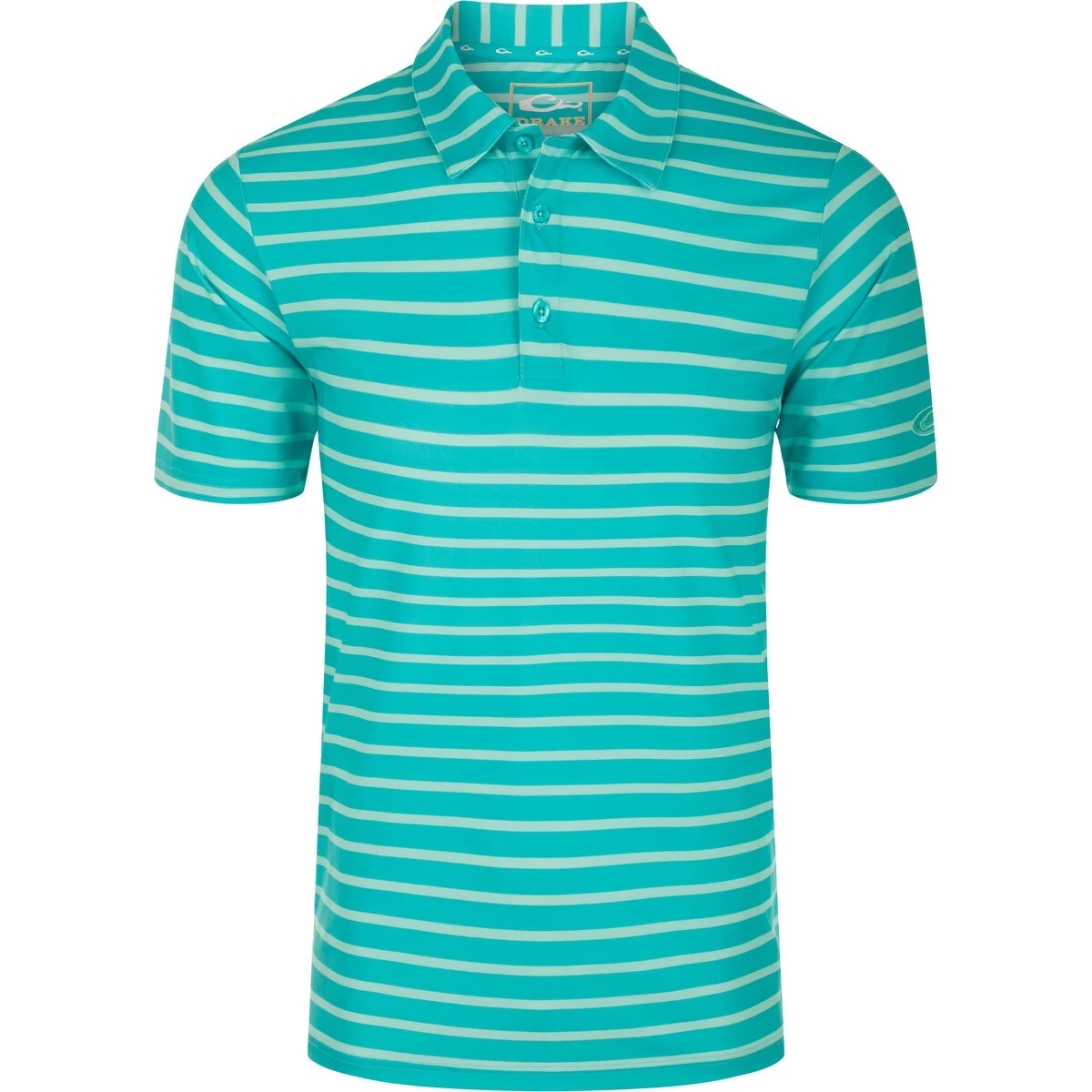 Drake Performance Stretch Striped Polo