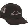 Drake 6-Panel Flat Bill Mesh Back Cap
