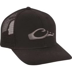 Drake 6-Panel Flat Bill Mesh Back Cap