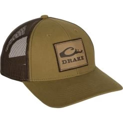 Drake Leather Patch Mesh Back Cap