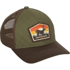 Drake Non-Typical Quilted Sunset Patch Mesh Back Cap