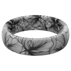 Groove Womens Thin Silicone Wedding Ring