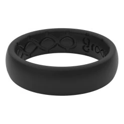 Groove Thin Silicone Ring - Solid Colors