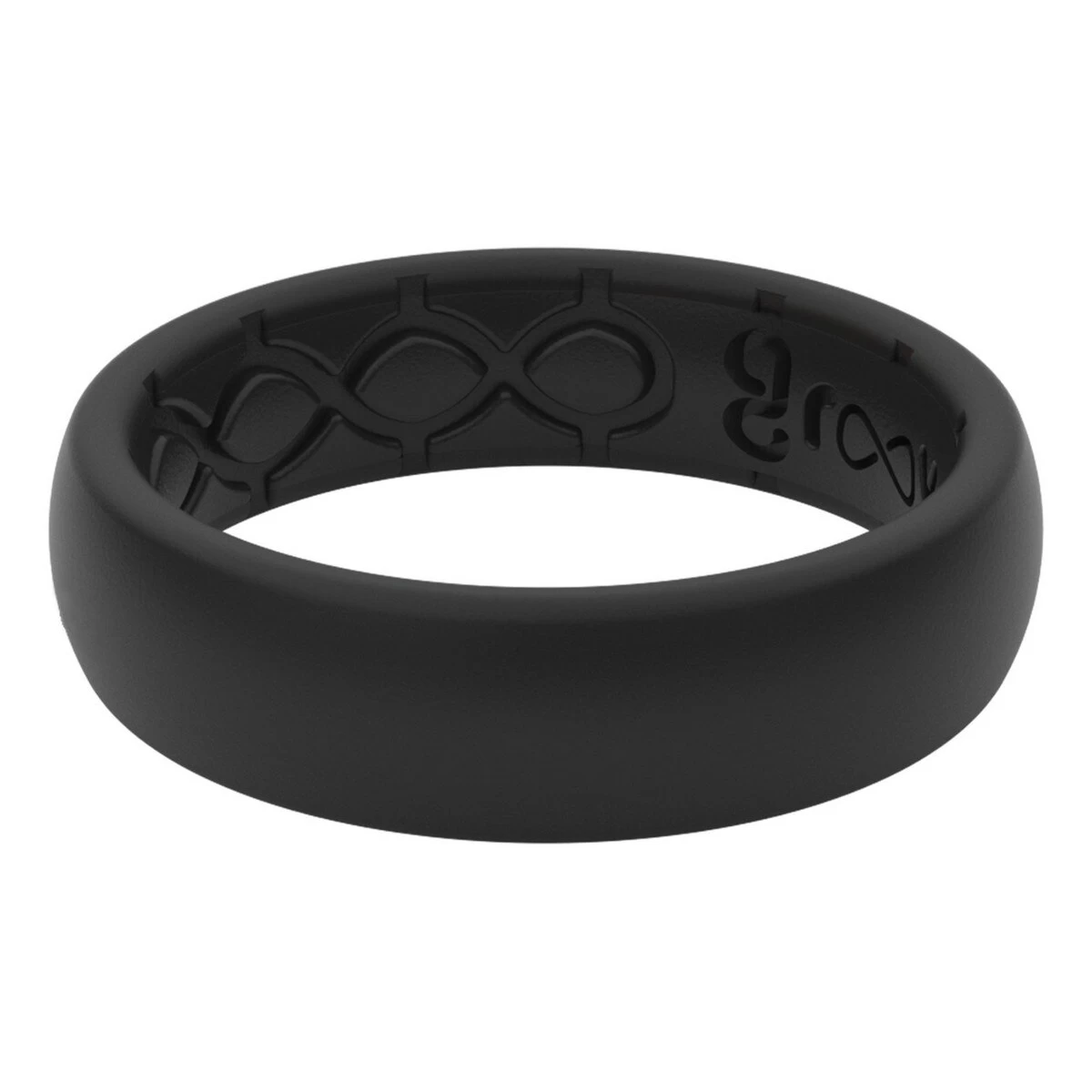 Groove Thin Silicone Ring - Solid Colors