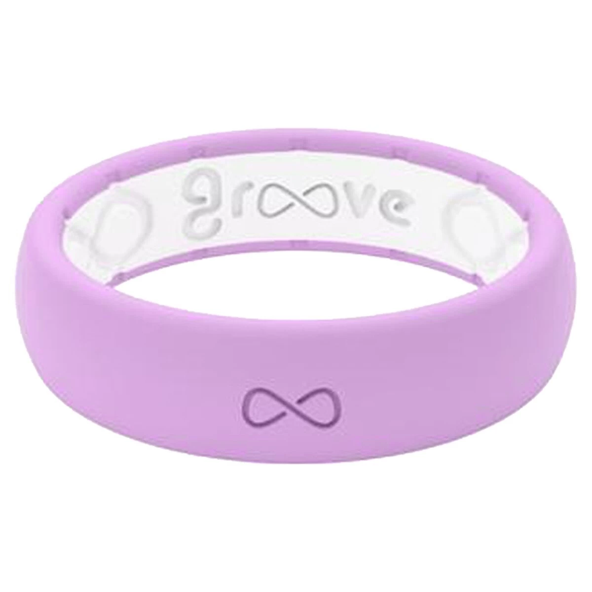 Groove Thin Silicone Ring - Solid Colors - Image 5