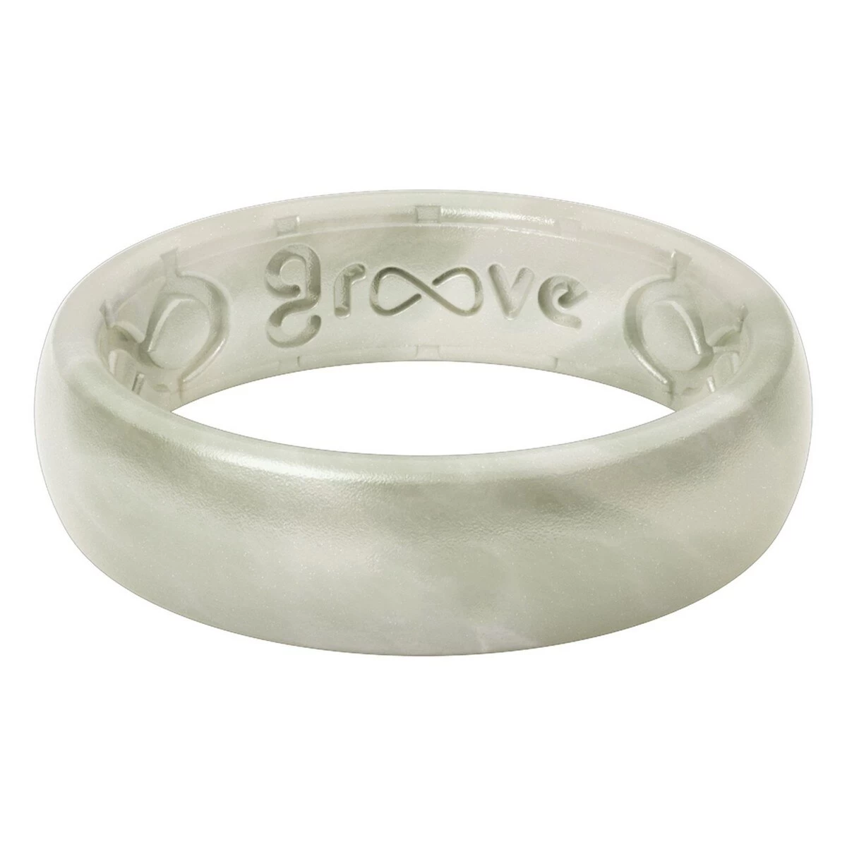 Groove Thin Silicone Ring - Solid Colors - Image 2