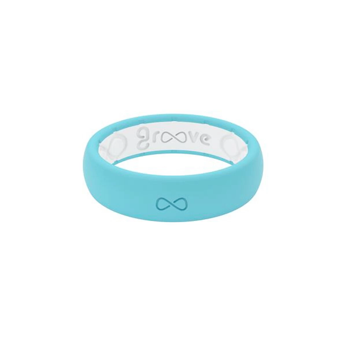 Groove Thin Silicone Ring - Solid Colors - Image 4