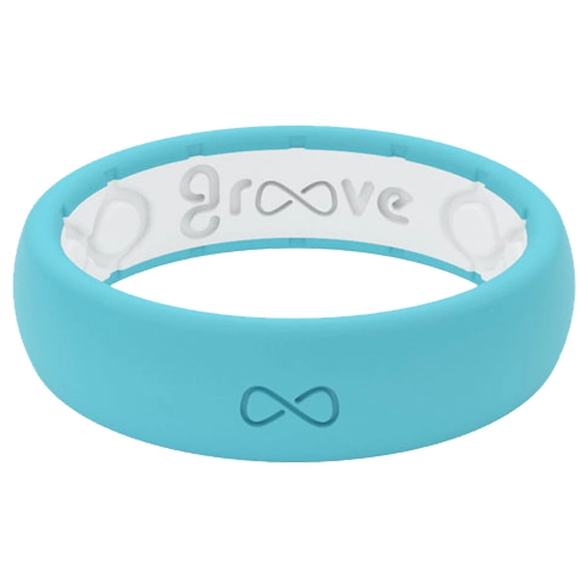 Groove Thin Silicone Ring - Solid Colors - Image 6