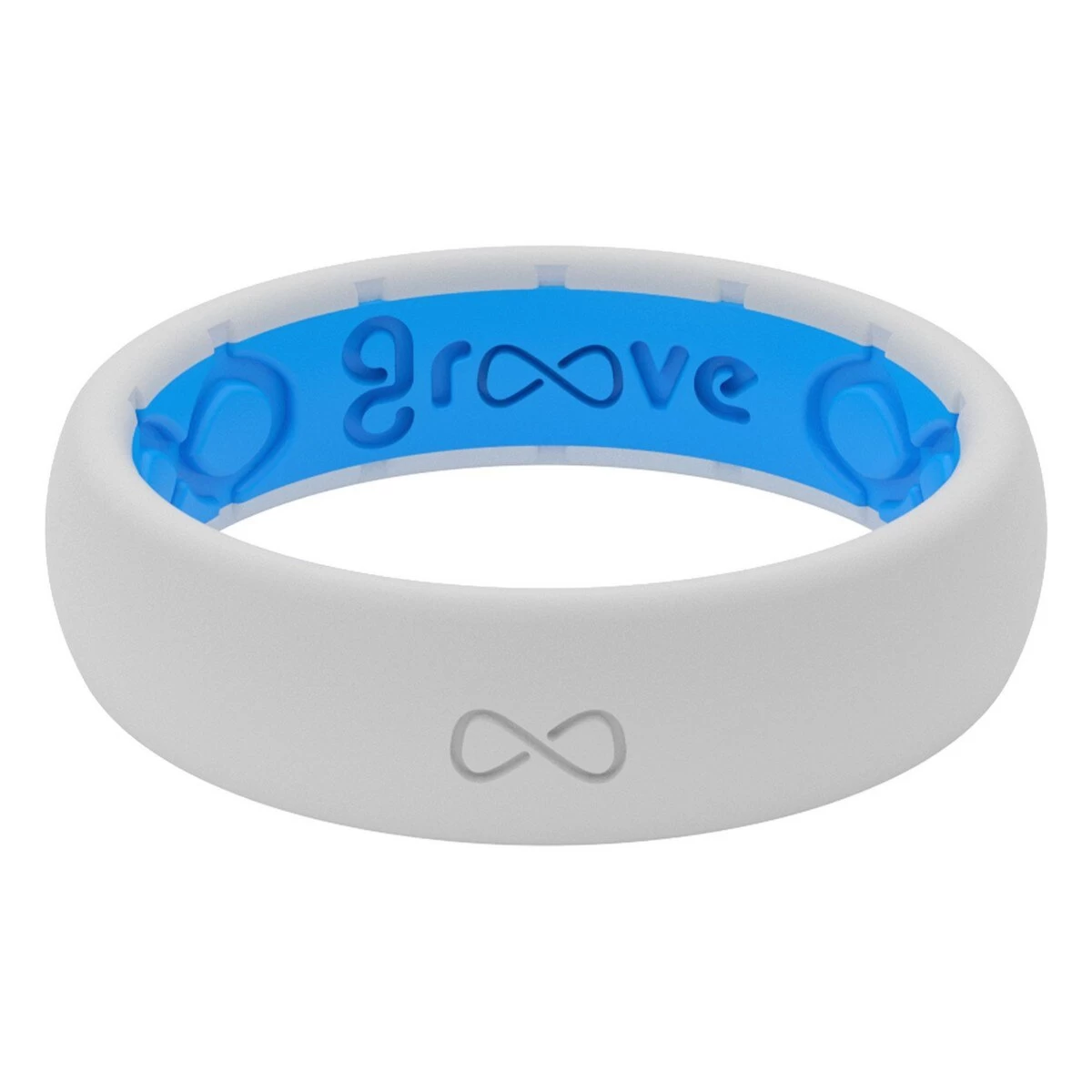 Groove Thin Silicone Ring - Solid Colors - Image 9