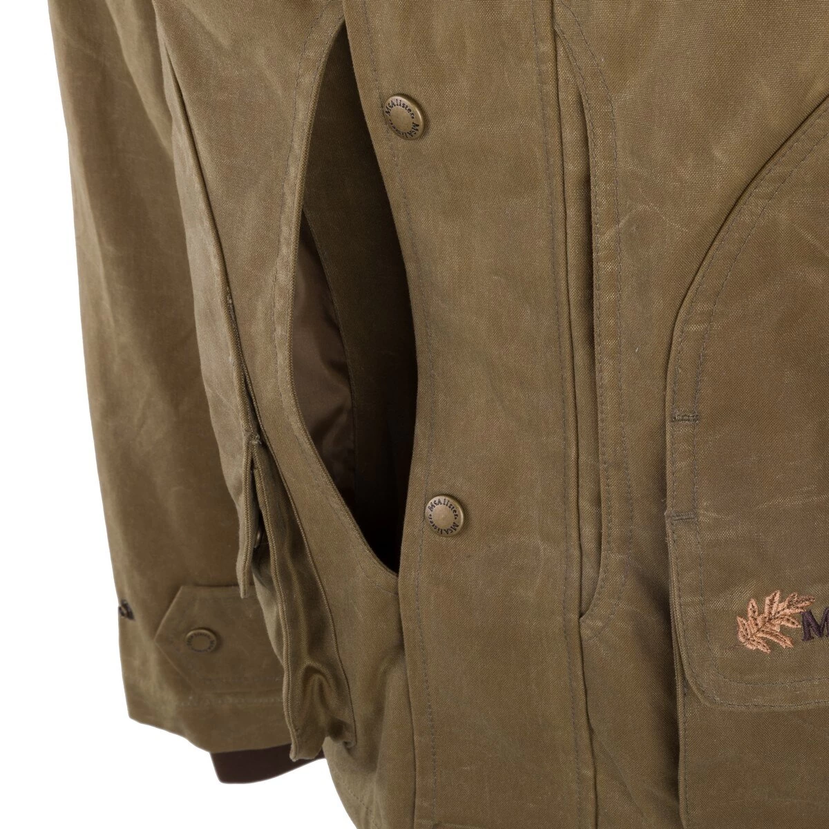 McAlister Wax Canvas Field Jacket - Image 5