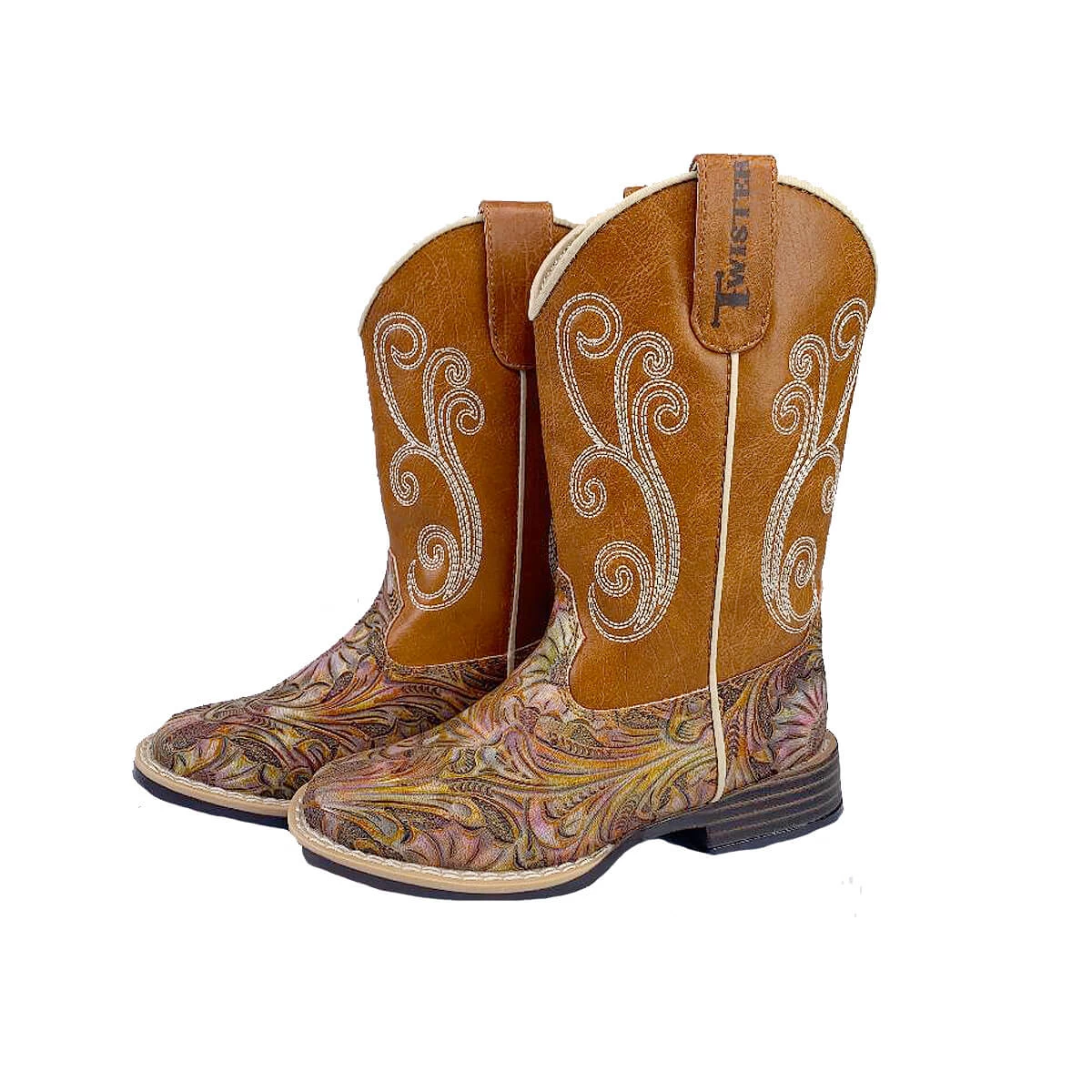 M&F Elizabeth Square Toe Toddler Boot - Image 2