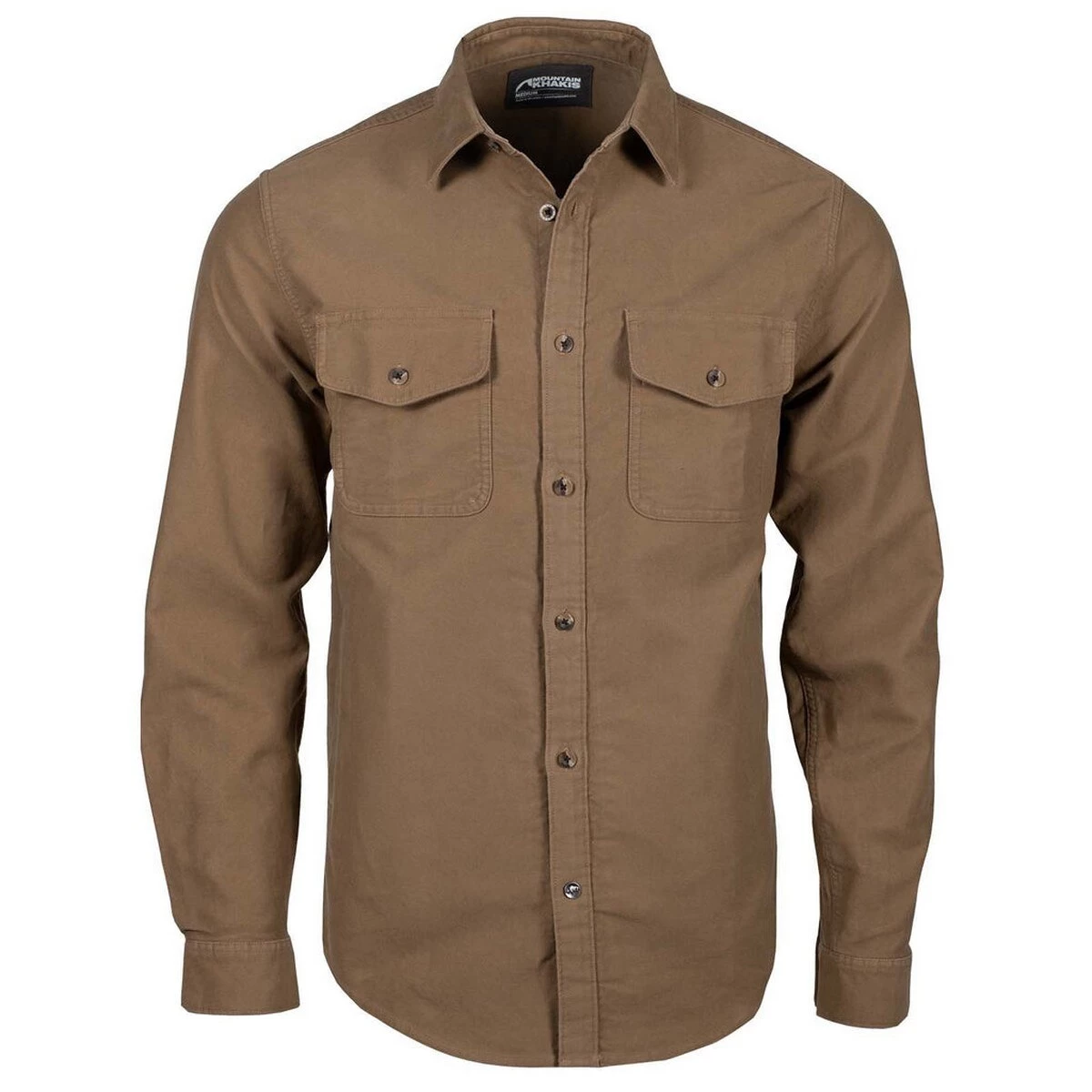Mountain Khaki Moleskin Shirtjac Relaxed Fit