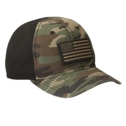 MPW Dri-Duck Camo Flag Patch Cap