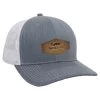 Natural Gear Mid Pro Leather Patch Trucker Cap
