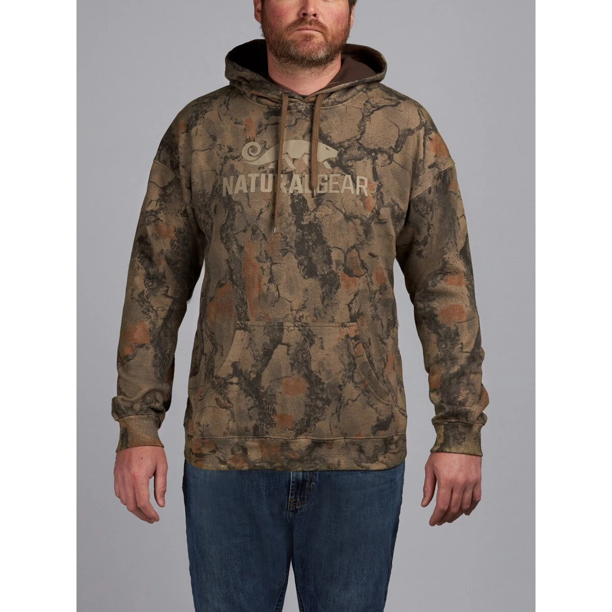 Natural Gear Everyday Outdoorsman 8.5 Oz Cvc Fleece Hoodie - Image 2