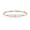 Ronaldo Angels On Earth Bracelet Gold & Silver