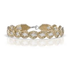 Ronaldo Nostalgia Siver And Gold Bracelet