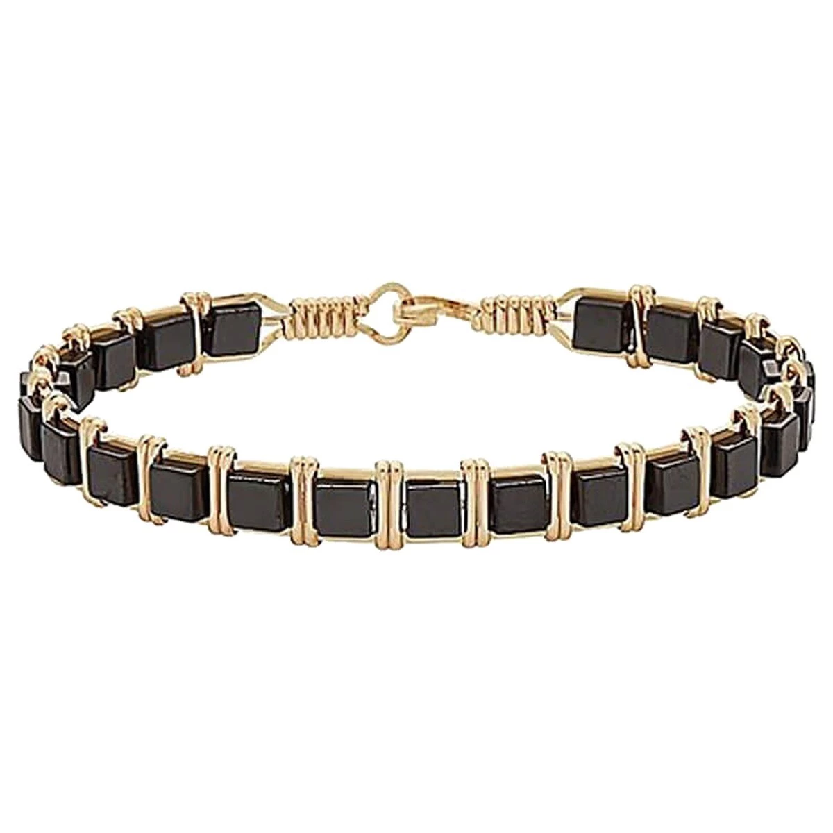 Ronaldo Drawn To You Bracelet Gold Wire