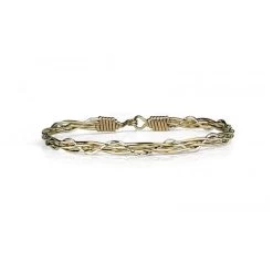 Ronaldo Crossroads Gold And Silver Bracelet