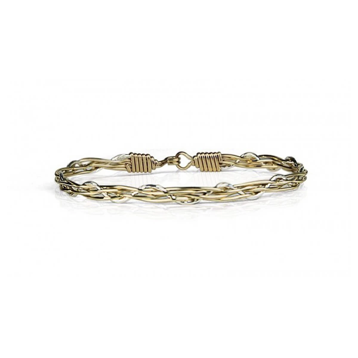 Ronaldo Crossroads Gold And Silver Bracelet