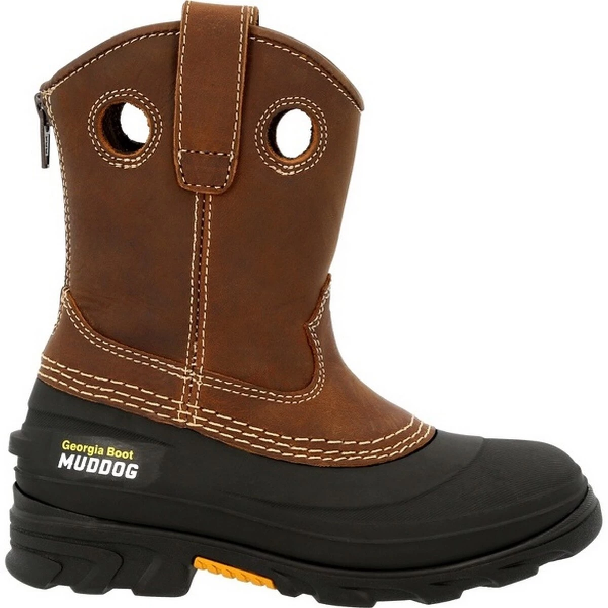 Georgia Kids Muddog Pull On Boot