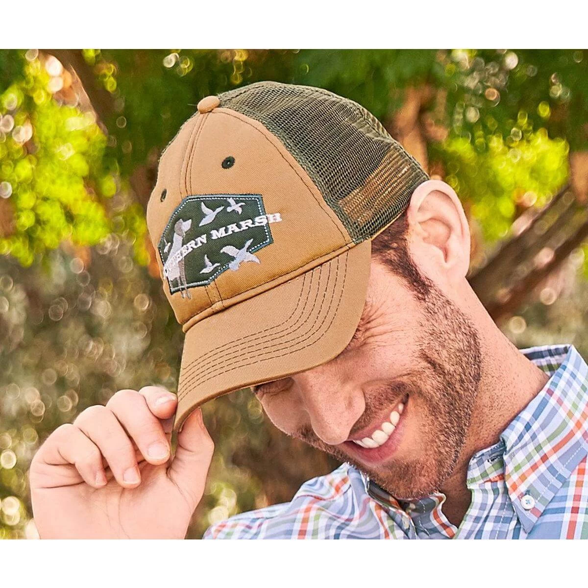 Southern Marsh Trucker Hat - Hunting Dog - Image 2