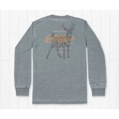 Southern Marsh Seawash Long Sleeve Tee Deer