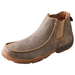 Twisted X Mens Twin Gore Driving Moccasins - Bomber