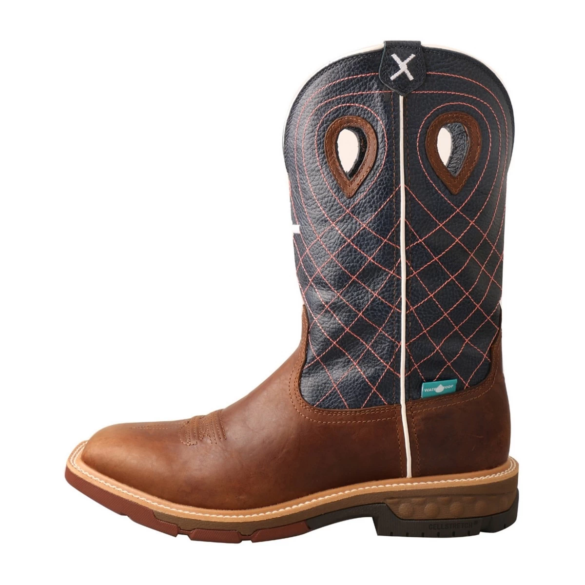 Twisted X Waterproof Alloy Toe Western Work Boot