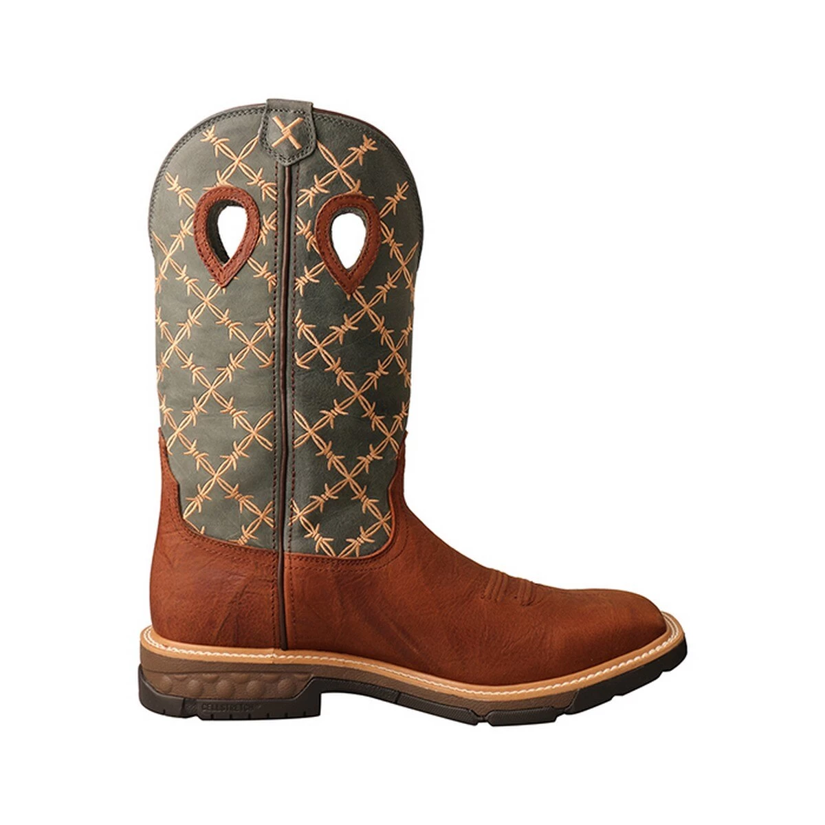 Twisted X Men's 12 Inch Western Work Boot - Image 4