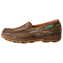 Twisted X Women's Slip On Driving Moc Mossy Oak Bottomland